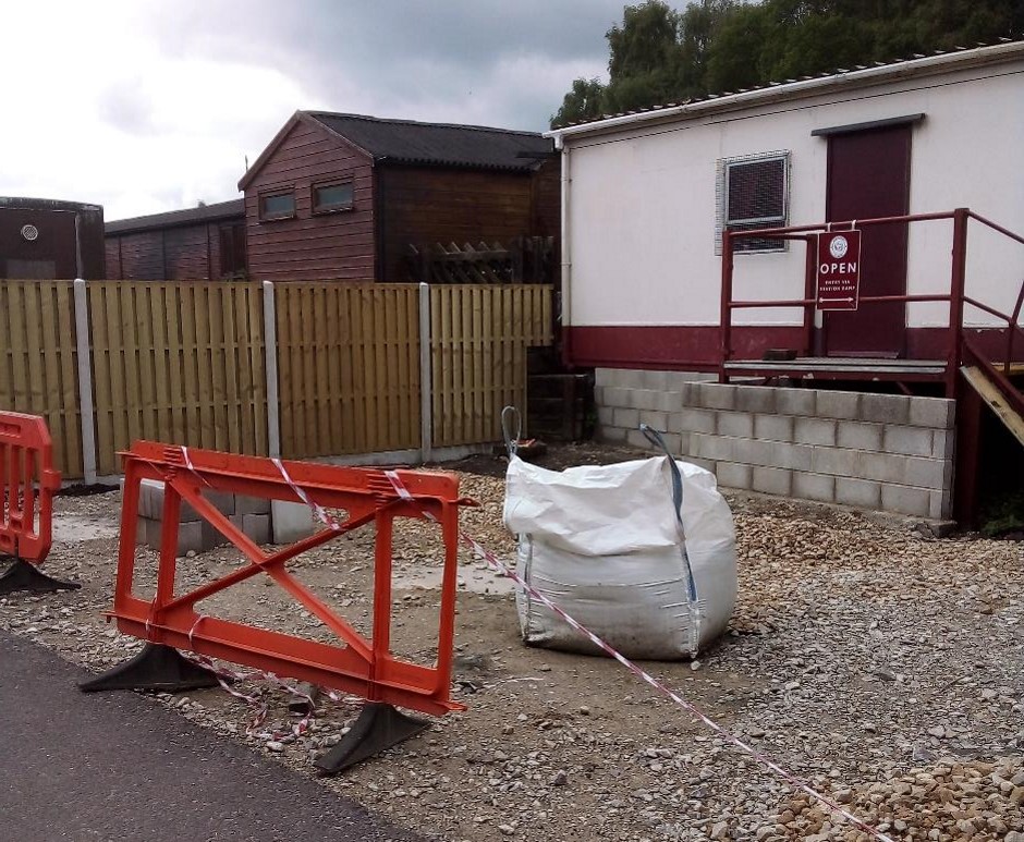 May 30th 2024 Rowsley Tea Room out door eating area